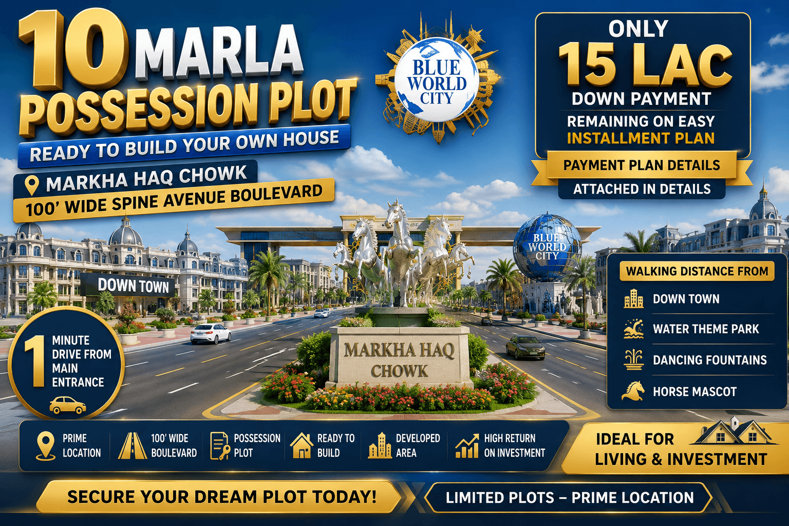 10 Marla Possessionable Near Markha Haq Chowk 10 Marla Possessionable Near Markha Haq Chowk